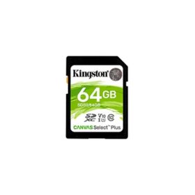 MEM SDXC 64GB KINGSTON CANVAS SELECT PLUS