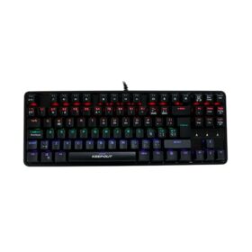 TECLADO KEEP OUT F105 GAMING MECÁNICO RGB NEGRO