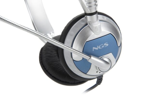 AURICULARES MICRO NGS MSX6PRO PLATA/NEGRO