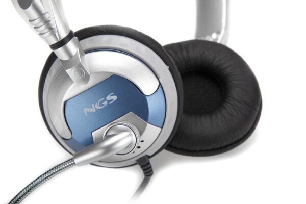 AURICULARES MICRO NGS MSX6PRO PLATA/NEGRO