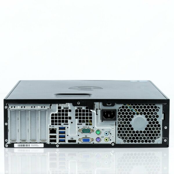 SFF HP EliteDesk 8300 i7 3770 - 3,4 GHz 8GB RAM 128 SSD + 500 HDD WINDOWS 10 - MONITOR 19"