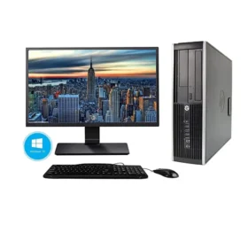 Hp Elite 8300 Intel Core i7-3770 8GB RAM 240GB SSD + 500GB HDD WiFi Windows 10 Pro - PANTALLA 22" (Reacondicionado)