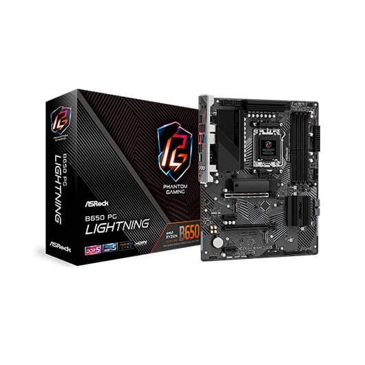 PLACA BASE ASROCK AM5 B650 PG LIGHTNING