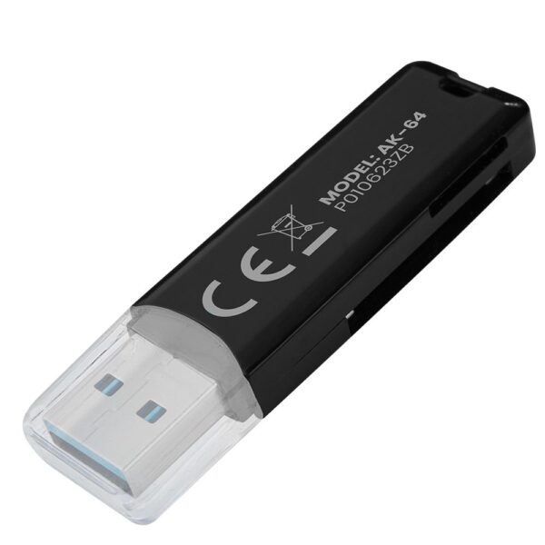 LECTOR DE TARJETAS SD - USB 3.0 NEGRO SAVIO AK-64 - Imagen 4