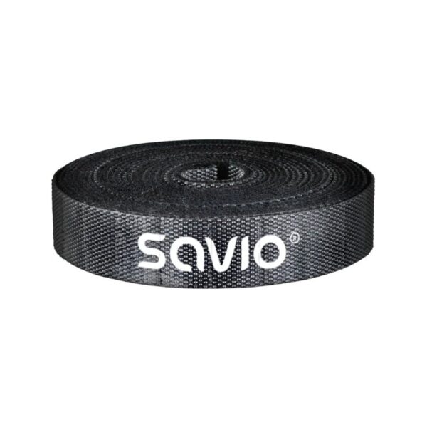 ORGANIZADOR CABLES SAVIO OC-05 CINTA VELCRO