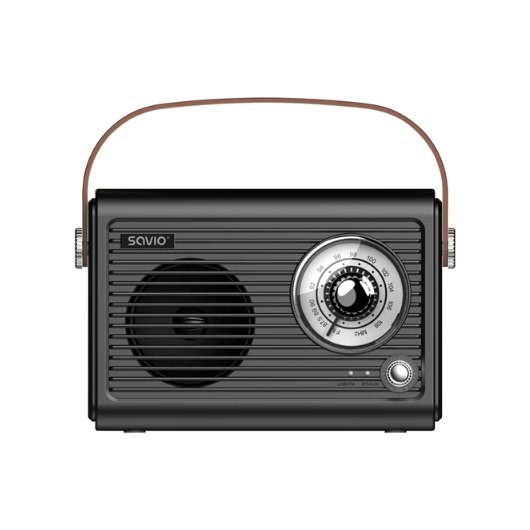 RADIO PORTATIL SAVIO RS-01 BLACK-BROWN