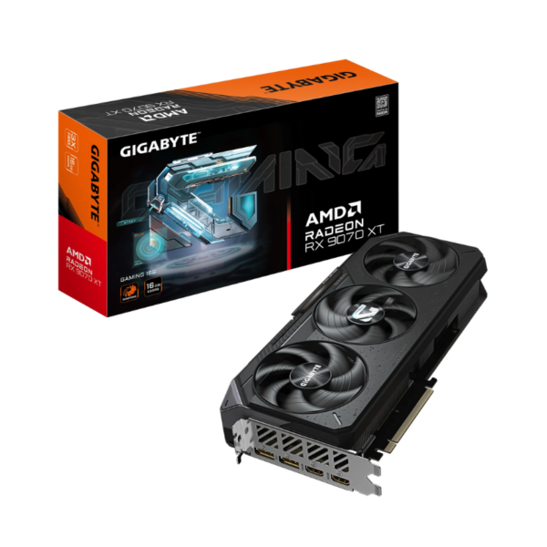 TARJETA GRÁFICA GIGABYTE RX 9070XT 16GB GAMING OC