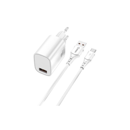 CARGADOR CABLE QCHARX ARTEMISA 18W TIPO C