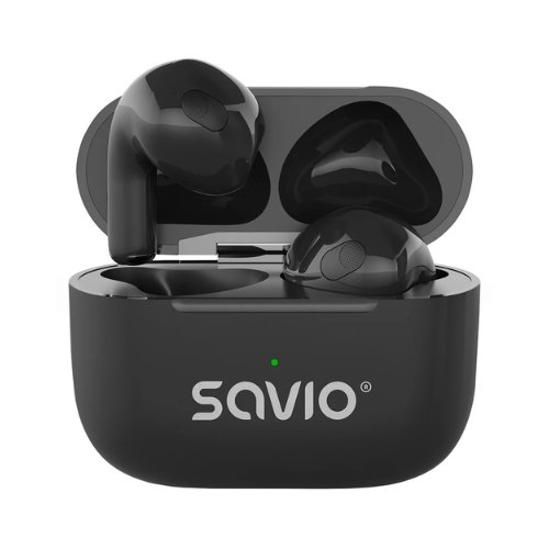 AURICULARES INALAMBRICOS SAVIO TWS-02 PRO BLACK