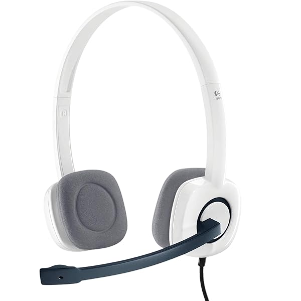Auriculares con micrófono H150 | Coconut Blanco | Sonido estéreo | Micrófono con cancelación de Ruido | Controles Integrados | Diadema Ajustable