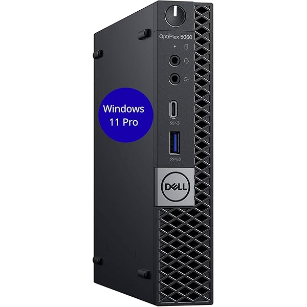 DELL - Mini PC OptiPlex 5060 | Intel Core i5-8400T | 8GB RAM DDR4 | SSD 256GB | Factor de Forma ultracompacto | Windows 11 Pro | Silencioso y eficiente