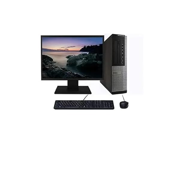 Dell Little Phoenix Optiplex 7010 DT i5-2400 16GB RAM 240GB SSD Windows 11 con WiFi y Pantalla 19" + Teclado y Ratón Incluidos (Reacondicionado)