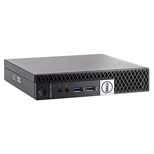 Dell Mini PC 7040 Micro Intel i5-6500T RAM 16GB SSD 240GB HDMI Windows 10 WiFi (Reacondicionado)