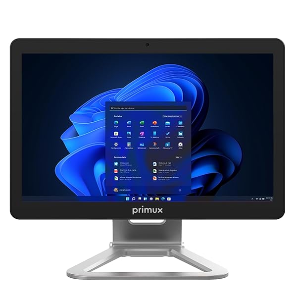 Genérico Primux – All‑in‑One Táctil 16,1” Blanco | Celeron N5095 | 4 GB RAM | 128 GB SSD M.2 | WiFi 802.11ax | Windows 11 Pro