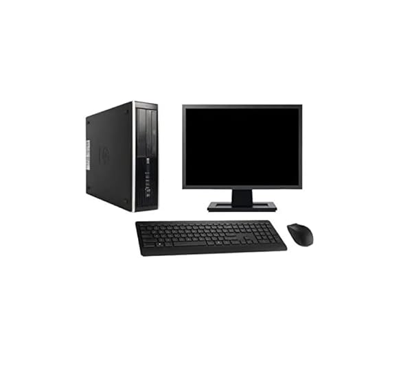 HP 8300 Elite SFF i5-3470 8GB RAM 480GB SSD Windows 11 con Monitor 22" + Teclado, Ratón y WiFi USB Incluidos – Rendimiento Rápido y Compacto (Reacondicionado)