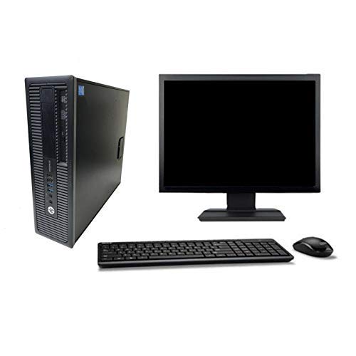 HP ELITEDESK 800 G1 PC i5-4570 8GB RAM SSD 240GB Windows 11 WiFi Pantalla 22" con Teclado y Ratón Incluidos (Reacondicionado)