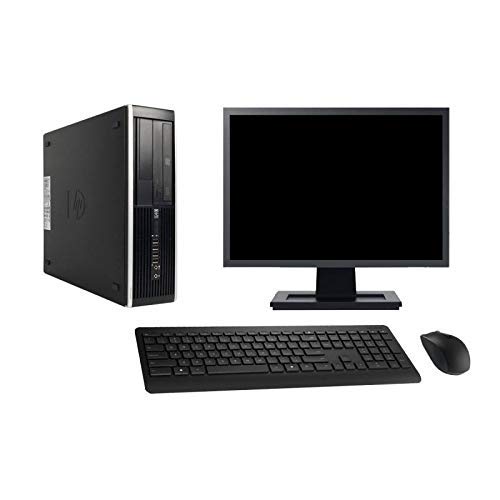 HP Elite 8200 SFF PC i7-2600 8GB RAM SSD 240GB Windows 11 con WiFi y Monitor 22" + Teclado y Ratón Incluidos Listo para Usar (Reacondicionado)