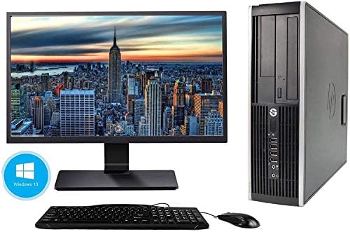 HP Elite 8300 SFF i5-3470 8GB RAM 240GB SSD + 500GB HDD Windows 11 ES 64 con Lector DVD y Monitor 22" + Accesorios Completos (Reacondicionado)