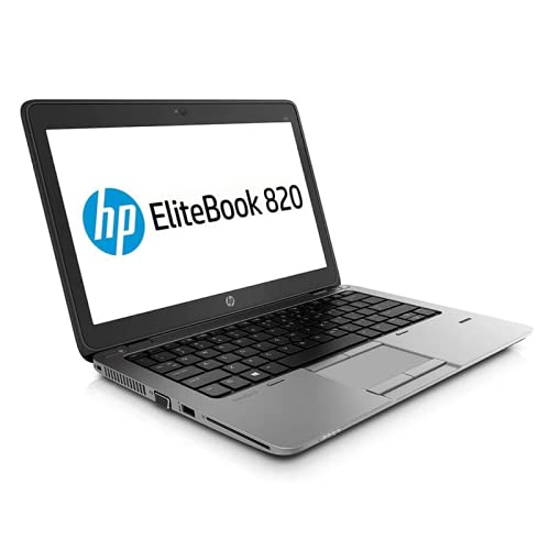 HP EliteBook 820 G1 - Ordenador portátil (12,5 pulgadas, Core i5-4200U, 1,90 GHz, 8 GB de RAM, disco SSD de 128 GB SSD, WiFi, Windows 10, AZERTY teclado) (Reacondicionado)