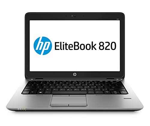 HP EliteBook 820 G3 12,5 pulgadas HD Intel Core i5 128 GB SSD disco duro 8 GB memoria Windows 10 Pro Webcam Business Notebook (certificado y reacondicionado)