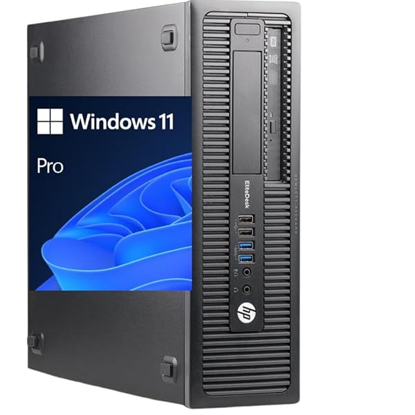 HP - EliteDesk 800 G1 | Negro | Intel Core i5‑4570 3,2 GHz | 16 GB RAM DDR3 | SSD 240 GB | Lector DVD | Windows 11 Pro (Reacondicionado)