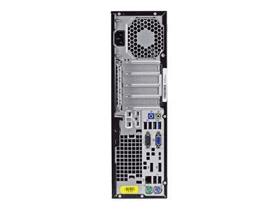 HP EliteDesk 800 G1 SFF Black Desktop PC Intel Quad Core i5 4570 320GHz 8GB RAM 128GB SDD with Windows 10 Pro Reaco B077P8VP99 2