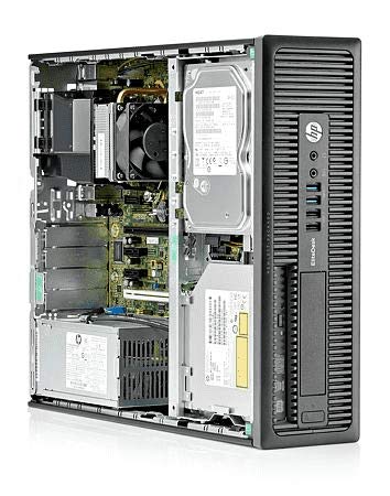HP EliteDesk 800 G1 SFF Black Desktop PC Intel Quad Core i5 4570 320GHz 8GB RAM 128GB SDD with Windows 10 Pro Reaco B077P8VP99 5