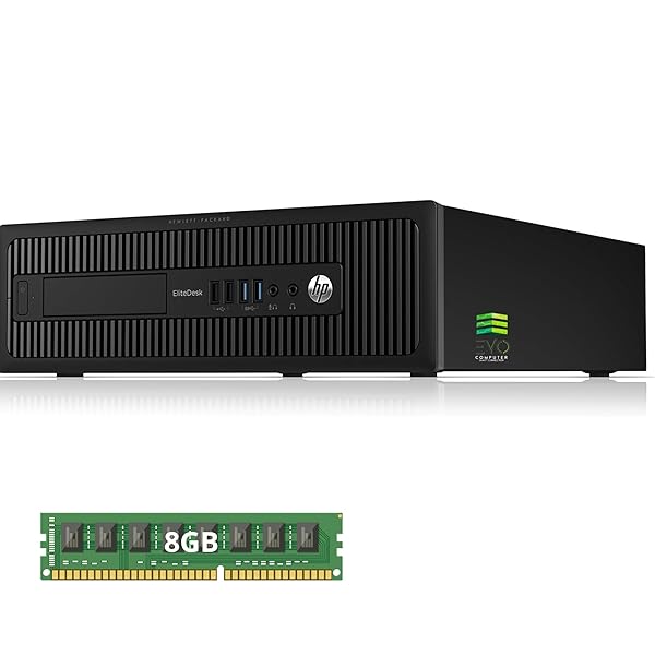 HP EliteDesk 800 G1 SFF | Intel Core i5 4ª Gen | 480GB SSD | Ordenador Sobremesa | Windows 11 Pro (Reacondicionado) (480, GB, 8, GB)