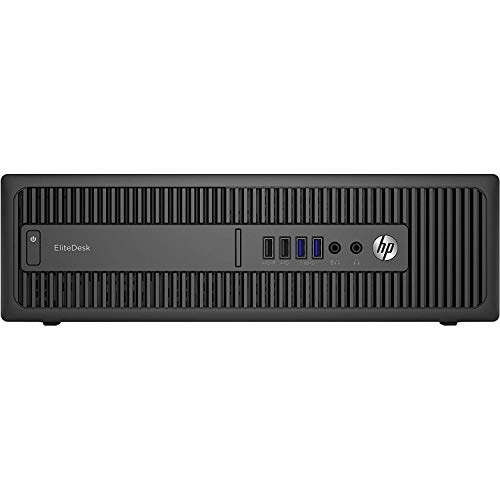 HP EliteDesk 800 G1 SFF- Ordenador de sobremesa + Monitor 27 pulg (Intel Core I5-4570, 8GB RAM, Disco SSD 240GB, WiFi, Windows 10 Profesional 64 bits) (Reacondicionado)