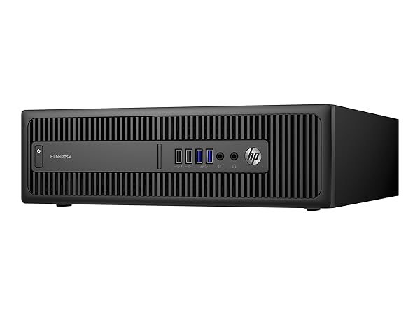 HP EliteDesk 800 G2 3,2 GHz 6ª generación de procesadores Intel® Core™ i5 i5-6500 Negro SFF PC - Ordenador de sobremesa (3,2 GHz, 6ª generación de procesadores Intel® Core™ i5, 8 GB, 128 GB, DVD Super Multi, Windows 7 Professional)
