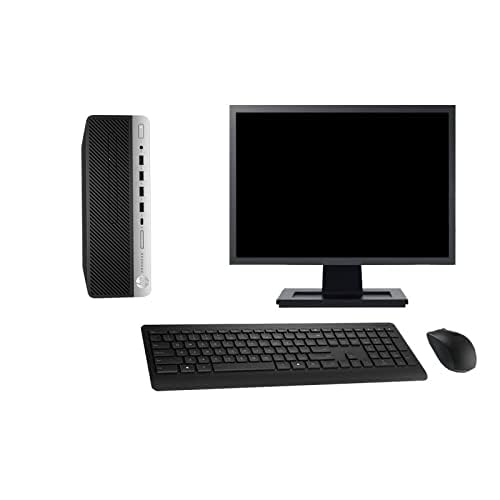 HP PRODESK 600 G3 SFF PC i5-6500 16GB RAM SSD 960GB Pantalla 22" Windows 11 WiFi Incluido + Teclado y Ratón (reacondicionado)