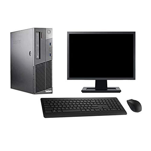 Lenovo M93P SFF PC i5-4570 8GB RAM SSD 240GB Windows 11 con WiFi y Pantalla 22" + Teclado y Ratón Incluidos Ideal para Oficina o Hogar (Reacondicionado)