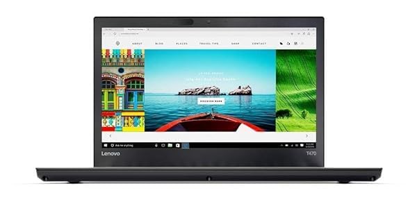 Lenovo THINKPAD T470 Portátil 14” Negro i5-6200U 8GB RAM 256GB SSD y Gráficos Intel HD 520 | Fiabilidad Profesional | Windows 11 Pro (Reacondicionado)