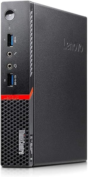 Lenovo ThinkCentre M900 Tiny Business - Ordenador de sobremesa | i5 6500T 2,5 GHz, 8 GB, 256 GB SSD, HD Graphics 530 y Windows 11 | (reacondicionado) (con Periféricos)