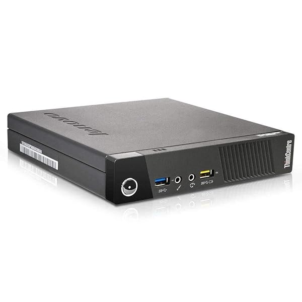 Lenovo ThinkCentre M93p Tiny USDT Mini PC con procesador Intel Core i5, Disco Duro SSD de 512 GB, 16 GB de RAM, Windows 10 Pro MAR, WiFi, Ordenador de sobremesa Profesional