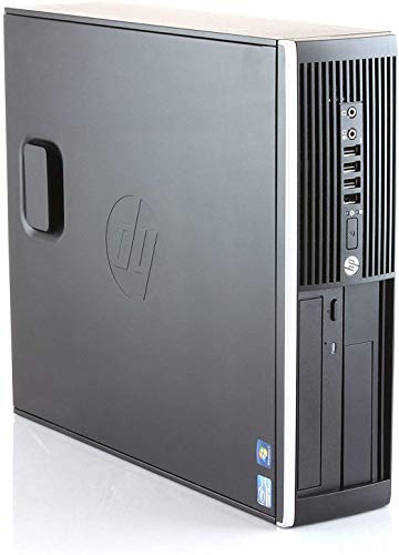 PC Hp Elite 8300 - Ordenador de sobremesa SFF (Intel Core i7-3770, 8GB de RAM, Disco HDD 500GB, Lector DVD, Win 10 Pro Upgrade) (Reacondicionado)