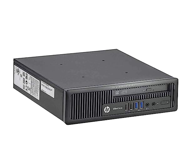PC Ultra Slim HP EliteDesk 800 G1 USDT Core i5 4570s 340 GHz 16 GB 240 GB SSD DVD rw Reacondicionado B07ZTR1K7F
