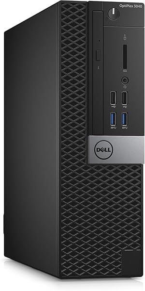 Dell OptiPlex 3040 i3-6100 SFF Negro PC - Ordenador de sobremesa (3,7 GHz, 6ª generación de procesadores Intel® Core™ i3, 4 GB, 128 GB, DVD, Windows 11 Pro) (Reacondicionado) (con Periféricos)